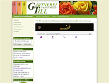 Tablet Screenshot of gaertnerei-till.at